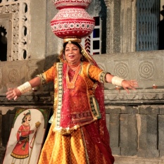 Bhavai Dance @Dharohar Dance show at Bagore ki Haveli In Udaipur (1)